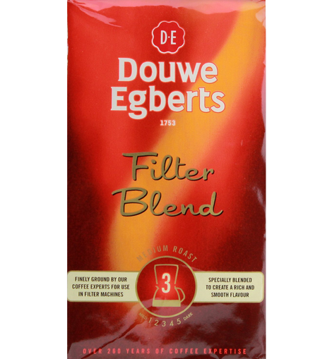 Douwe Egberts Douwe Egberts Filter Blend Ground Coffee Medium Roast